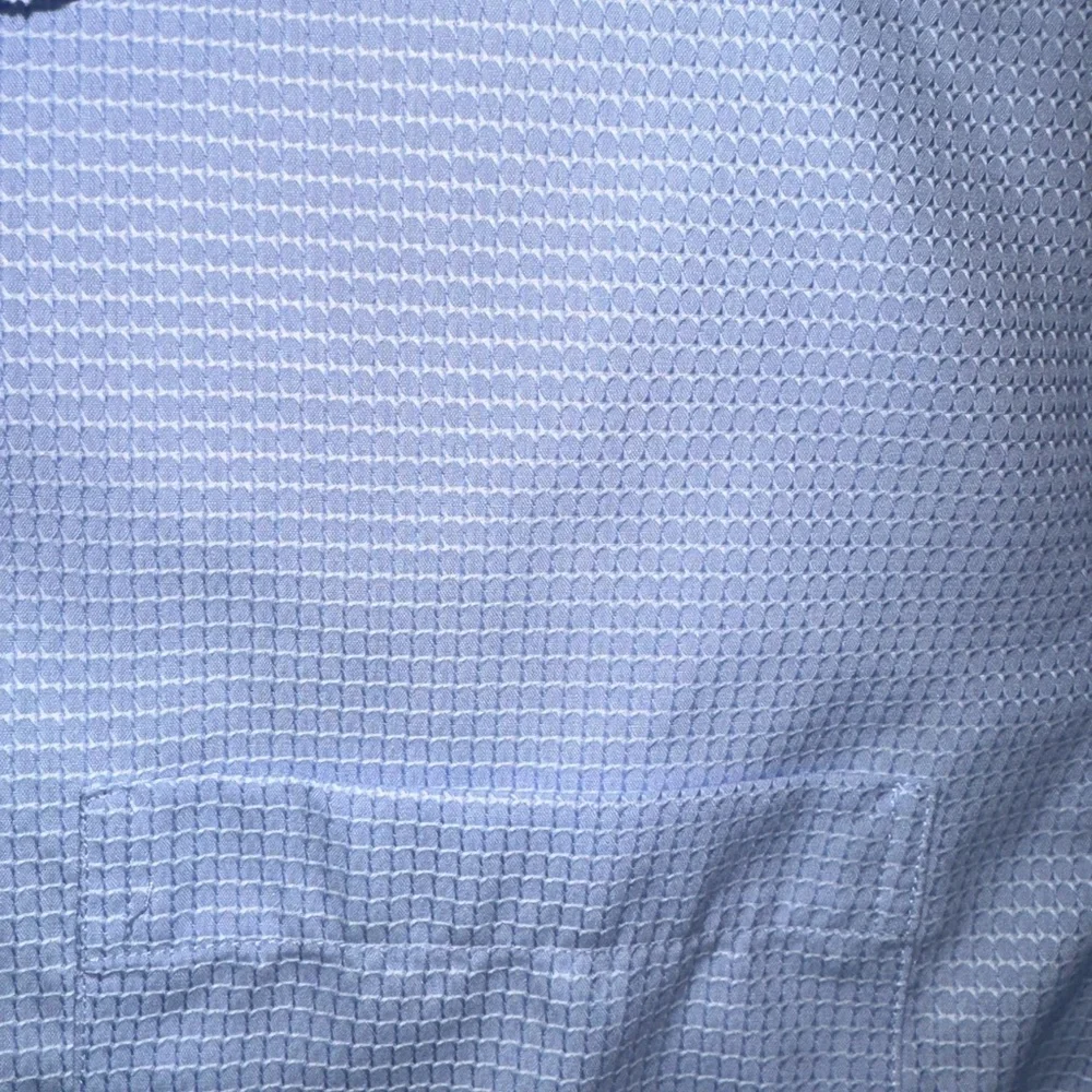 Pronto Uomo Sky Blue Textured Shirt - Picture 3 of 3